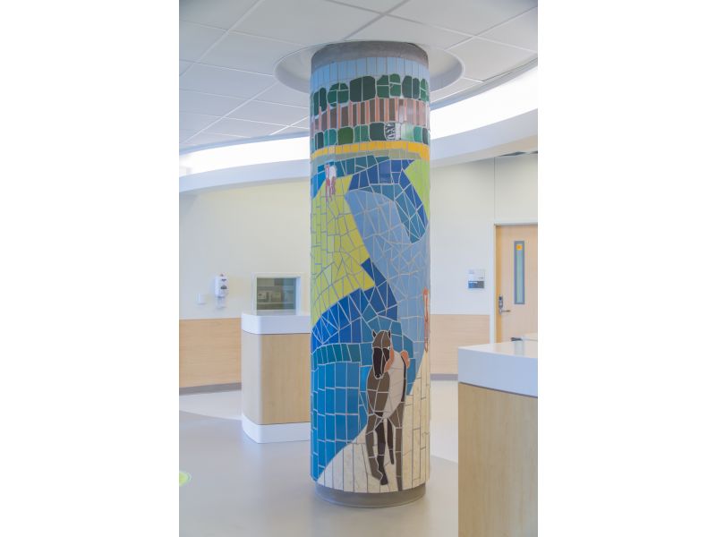 Columns for the Nemours DuPont Childrens Hospital in Wilmington, DE